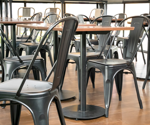 Restaurant chairs