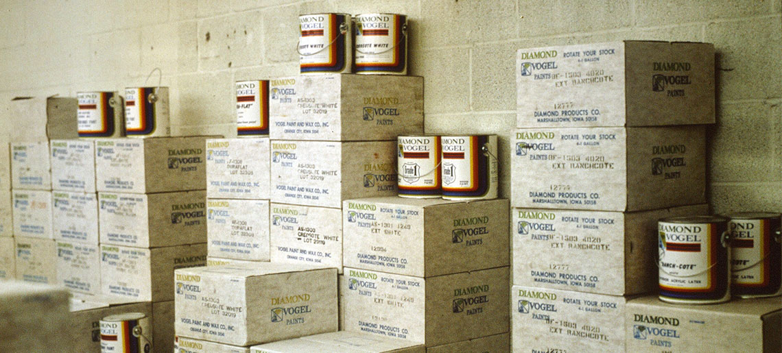 Started to use the name Diamond Vogel Paints