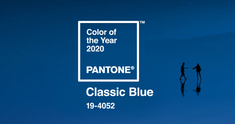 2020 Pantone Classic Blue