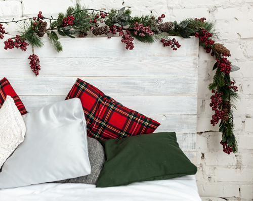 Holiday Countdown Headboard Inspiration