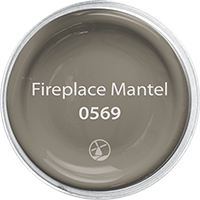 0569 Fireplace Mantel