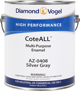 CoteAll Multi-Purpose Enamel Silver Gray Can